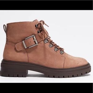 Vince Camuto x Styled Snapshots Lace-Up Boots